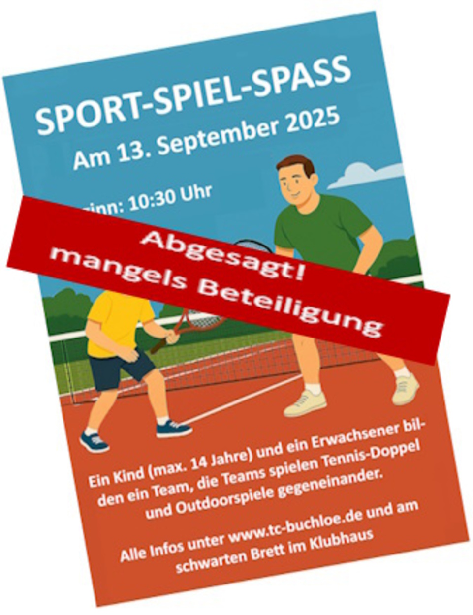 Einladung zu Sport-Spiel-Spass