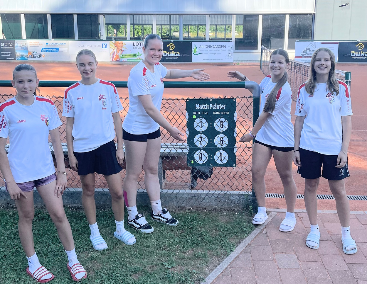 Die U15 Mädchen bleiben weiter in der Erfolgsspur.