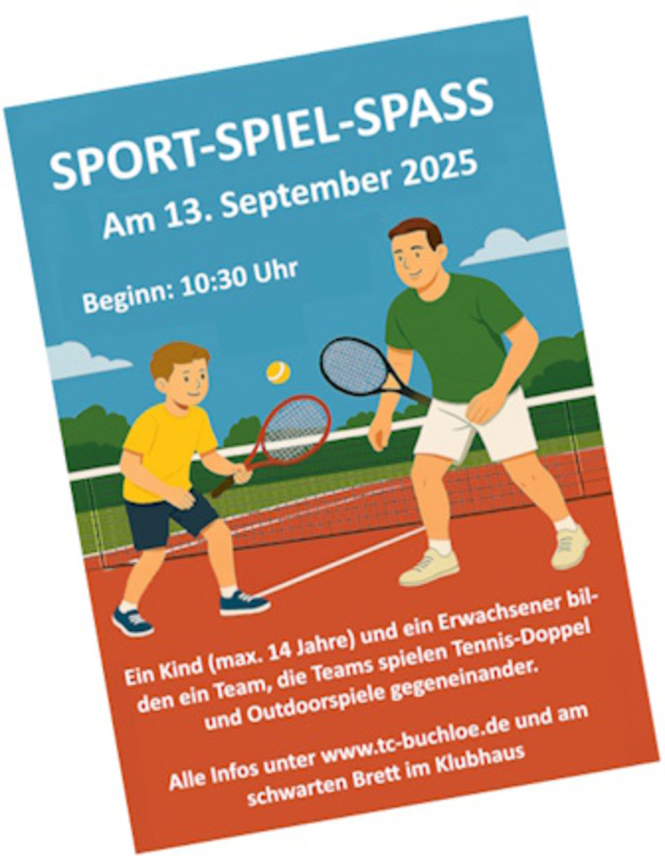 Einladung zu Sport-Spiel-Spass